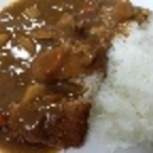 市販のルーで普通のポークカレー